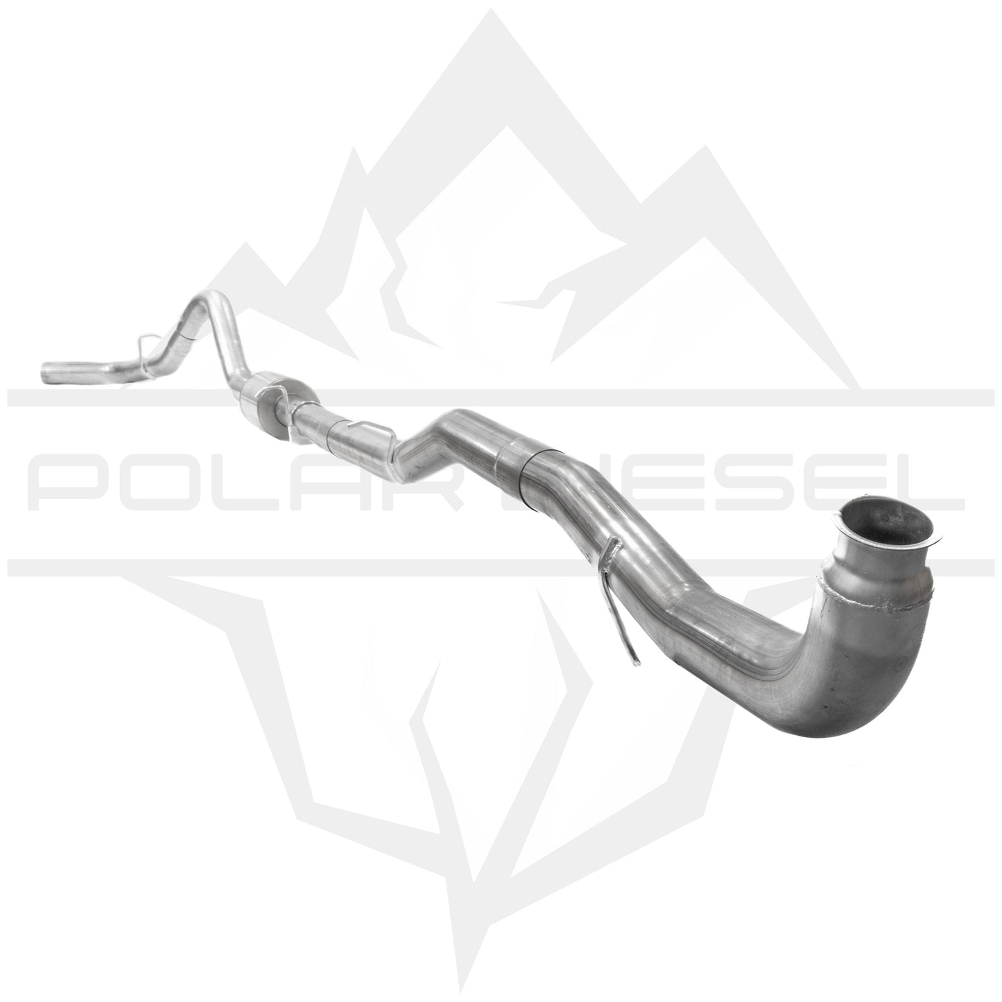 2011-2015 Duramax 6.6L - Polar - 4" Exhaust With Muffler