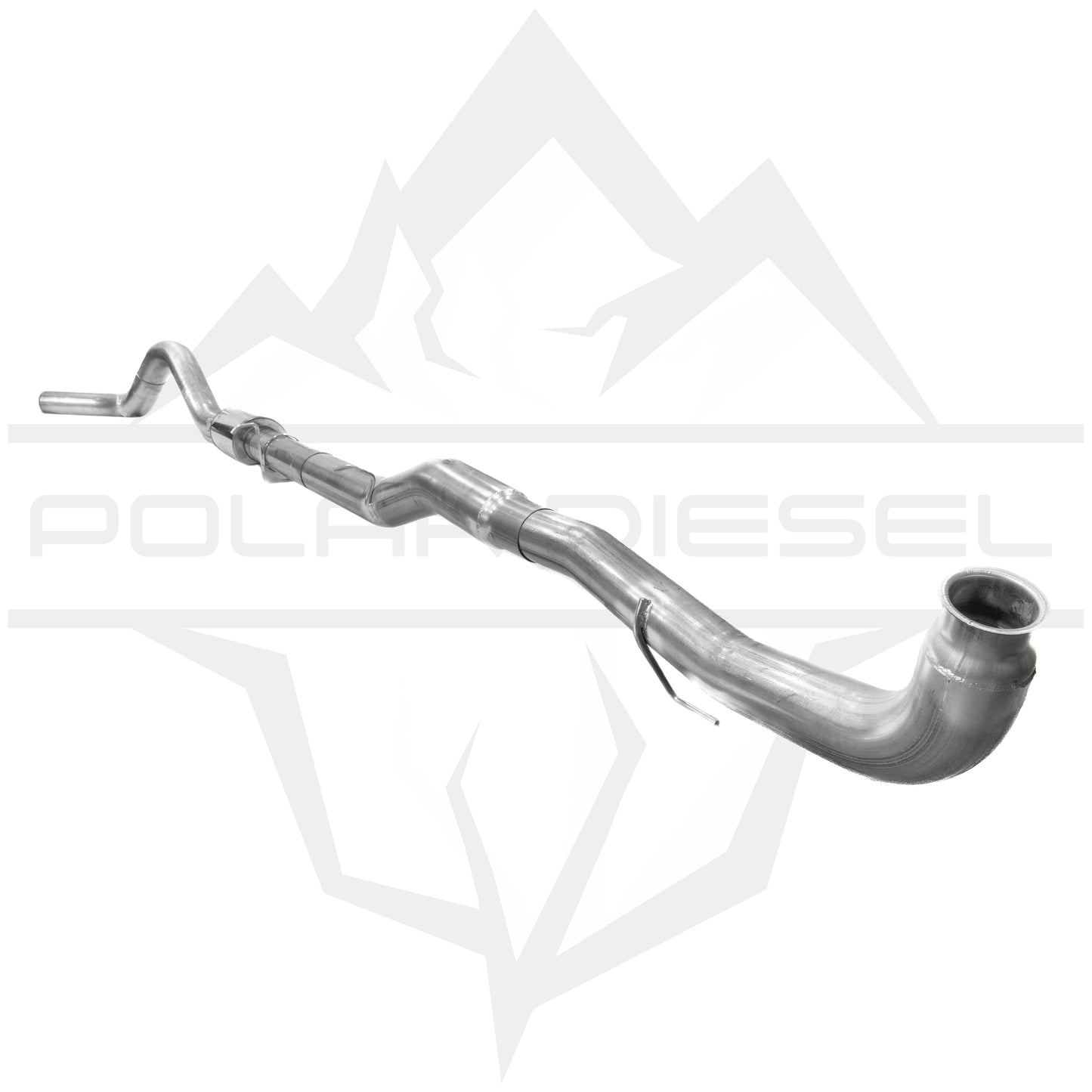 2011-2015 Duramax 6.6L - Polar - 5" Exhaust With Muffler