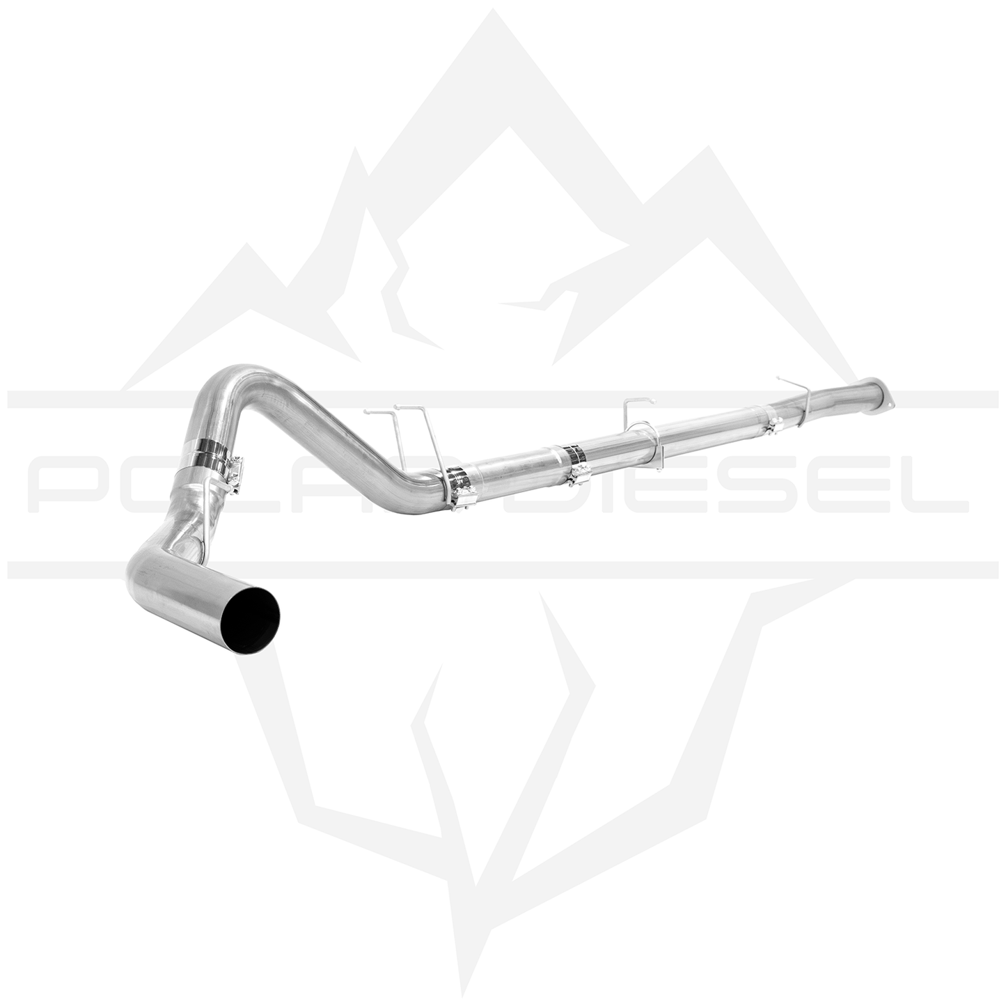 2008-2010 Ford Powerstroke 6.4L - Polar - 4" Exhaust