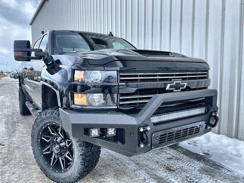 2015-2018 Chevrolet - GRIDIRON - .5 2500/3500 Prerunner Front Bumper