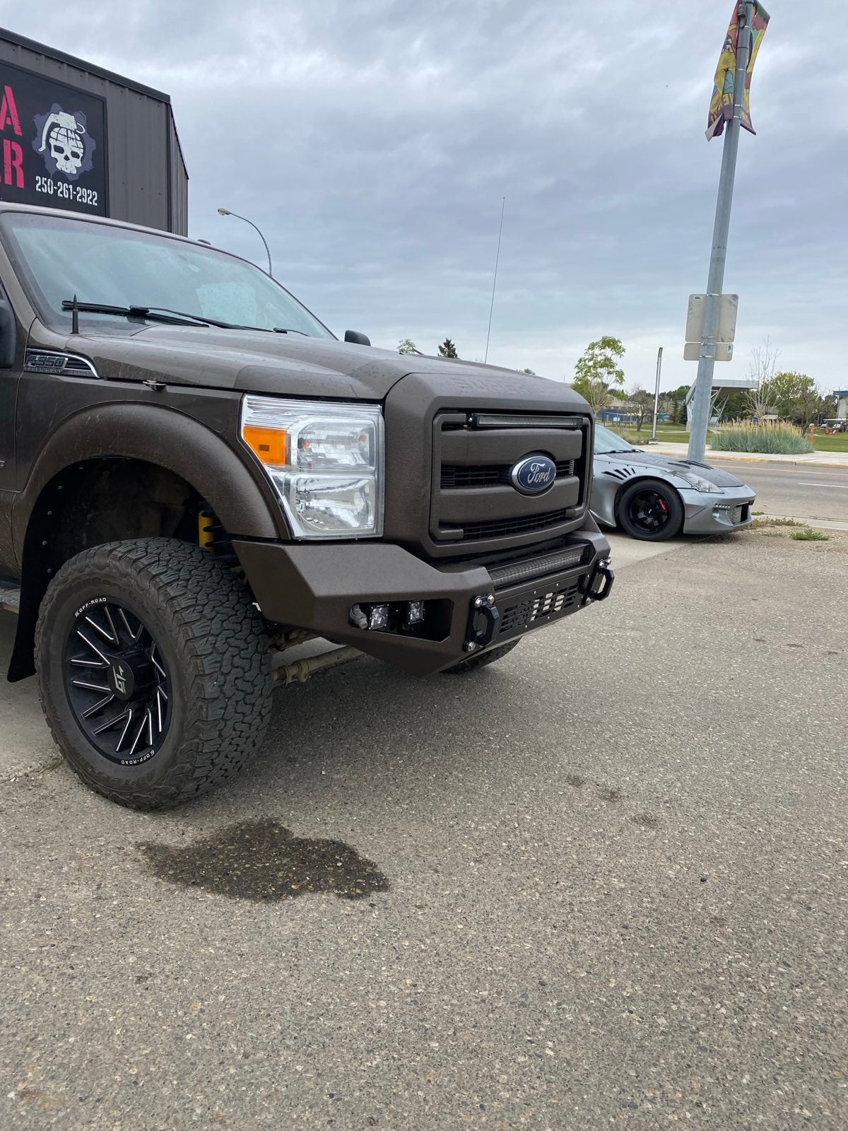2011-2016 Ford F250 - GRIDIRON - F550 Base Front Bumper