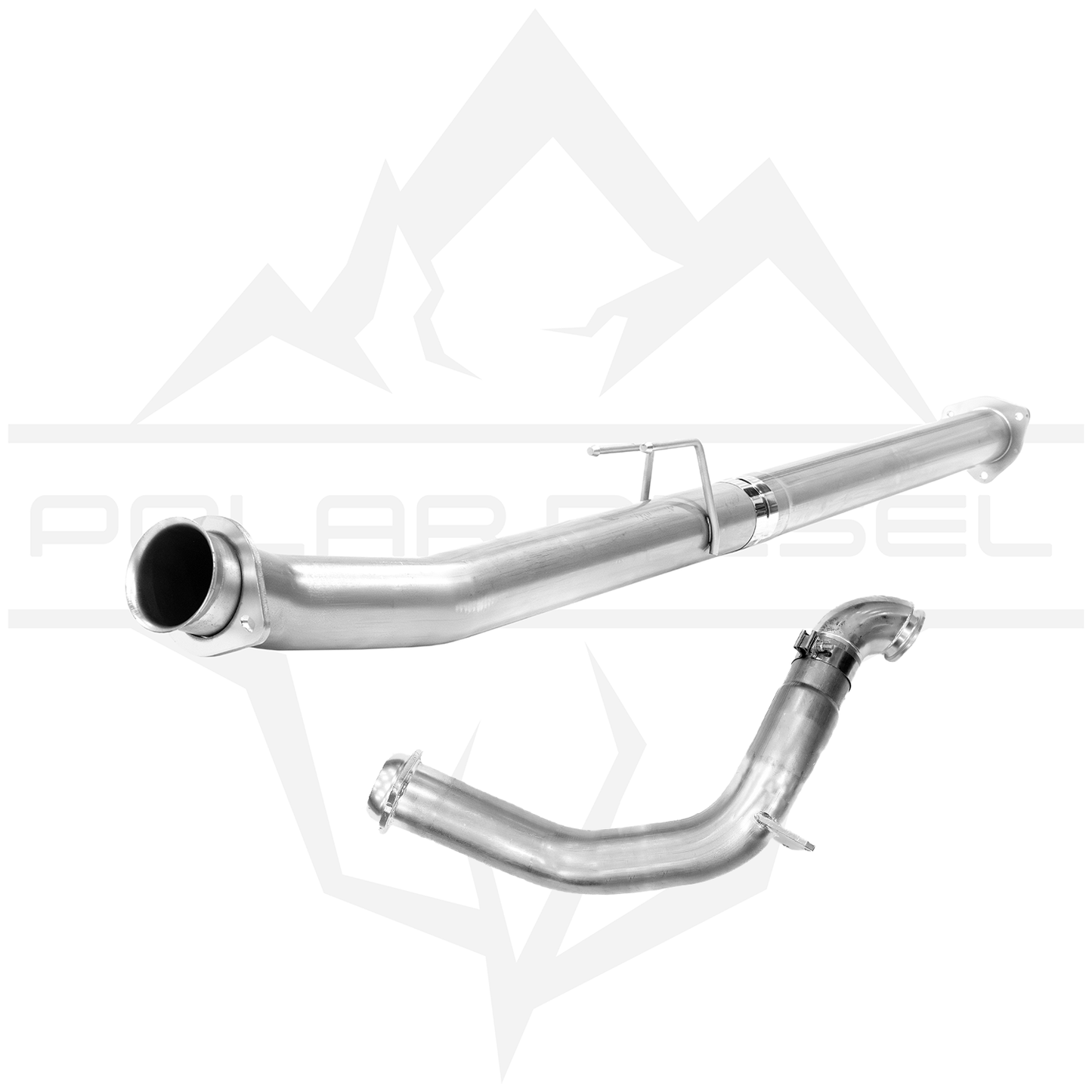 2023-2026 Ford Powerstroke 6.7L - Polar - Delete Pipe & Downpipe Package