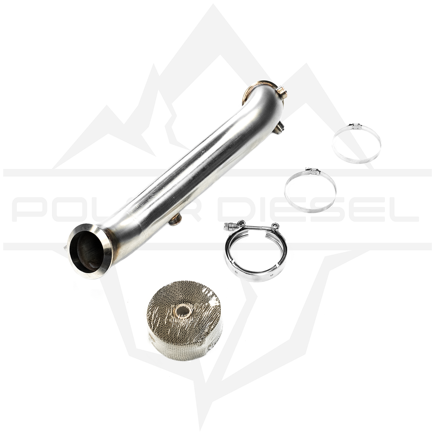 2011-2016 Duramax 6.6L - Polar - Downpipe