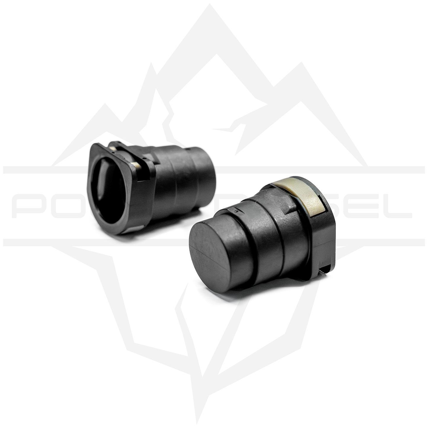 2023-2026 Ford Powerstroke 6.7L – Polar Diesel High Output Coolant Caps