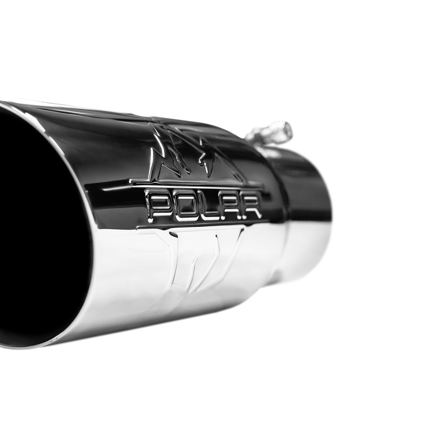 Universal Fit - Polar - Diesel 304SS Polished Oval Exhaust Tip