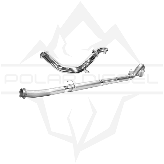 2023-2026 Ford Powerstroke 6.7L - Polar - 304SS 5" Exhaust & Downpipe Package