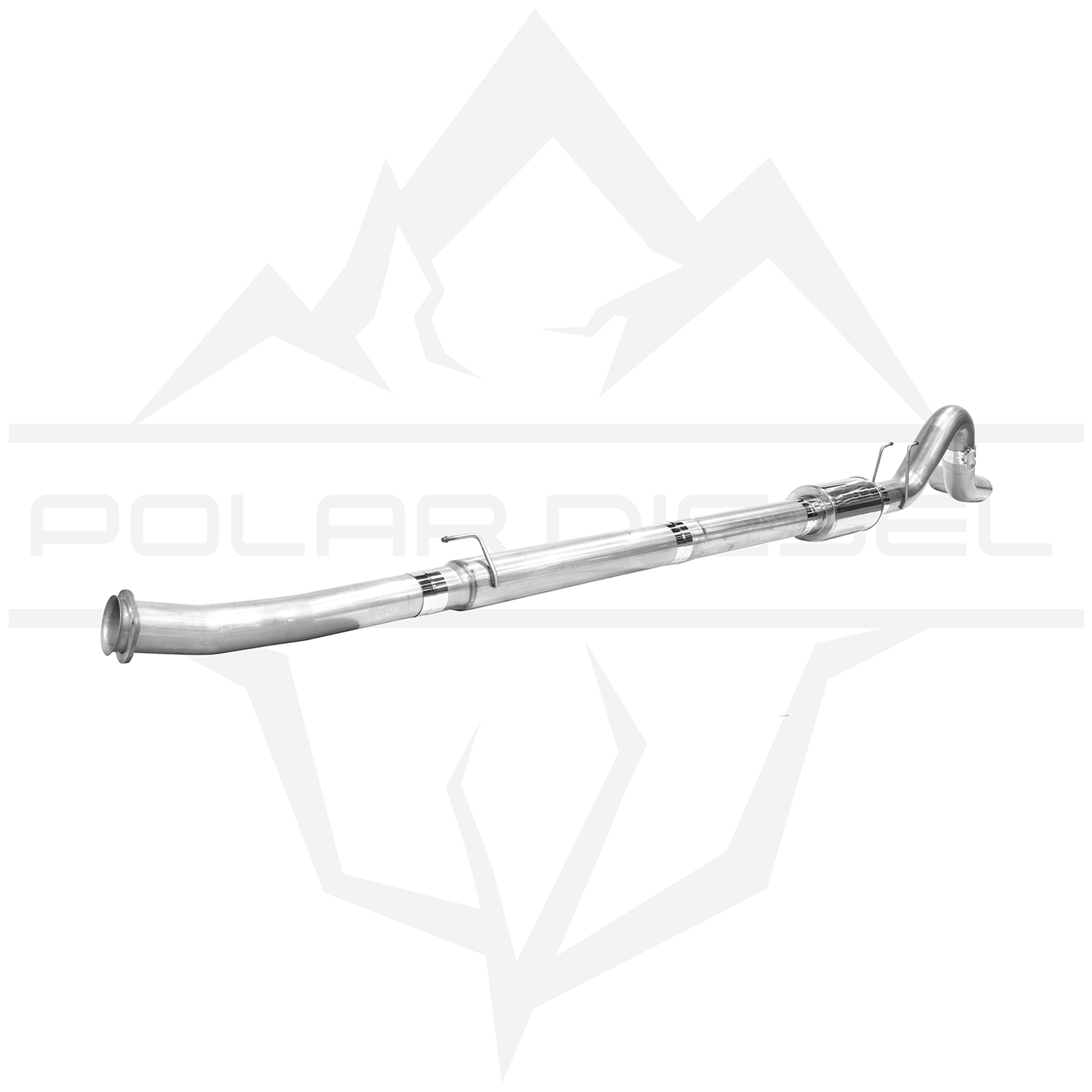 2011-2026 Ford Powerstroke 6.7L - Polar - 304SS 5" Exhaust With Muffler