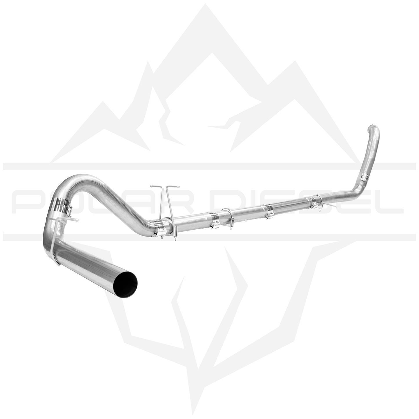 2003-2007 Ford Powerstroke 6.0L - Polar - 4" Exhaust