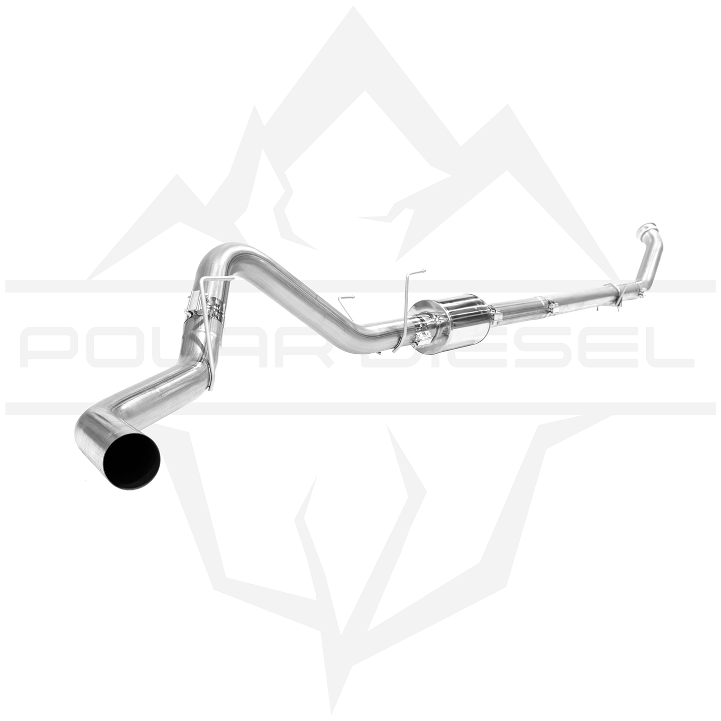 2003-2007 Cummins 5.9L - Polar - 4" Exhaust With Muffler
