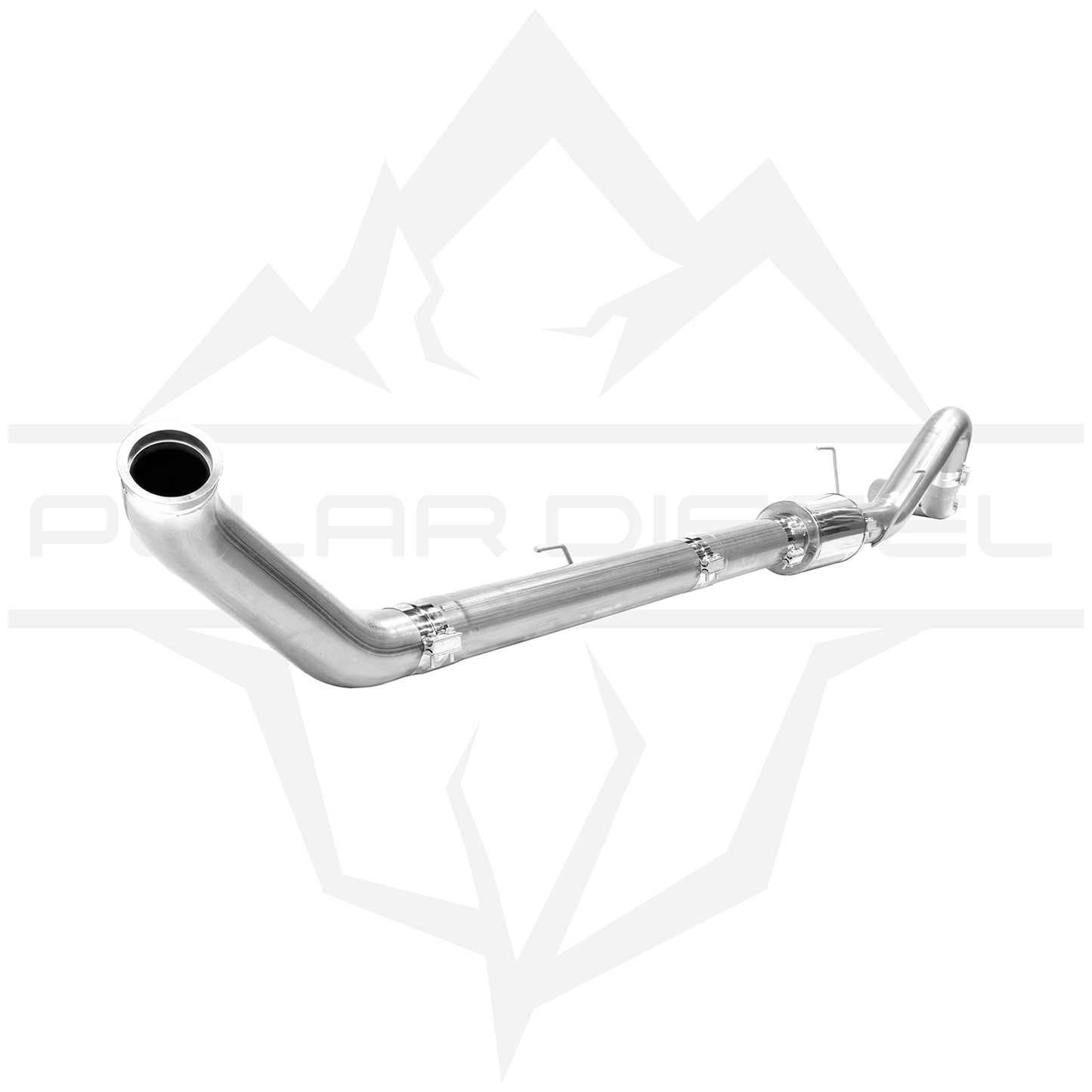 2007.5-2009 Cummins 6.7L - Polar - 5" Exhaust With Muffler