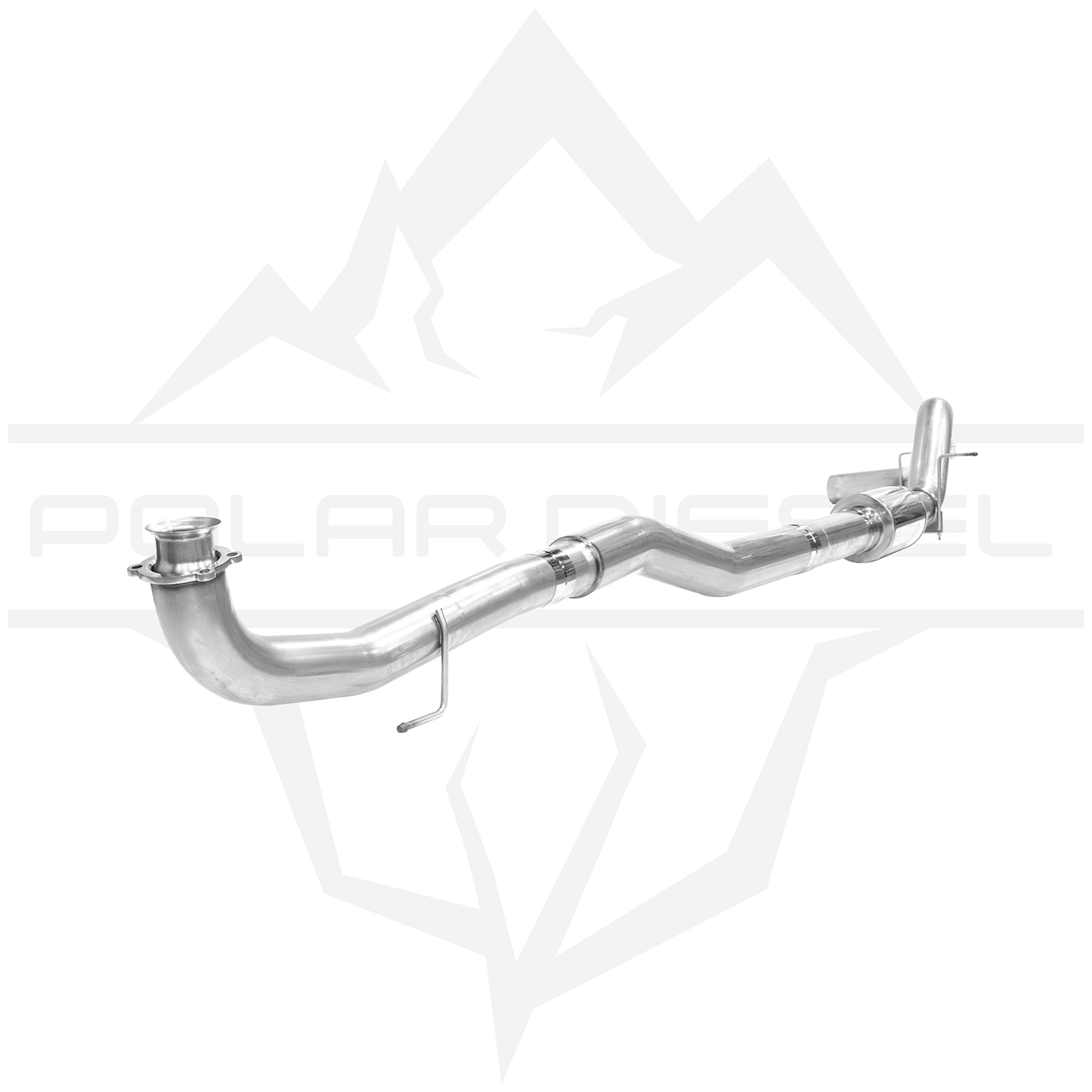 2017-2025 Duramax 6.6L - Polar - 304SS 5" Exhaust With Muffler