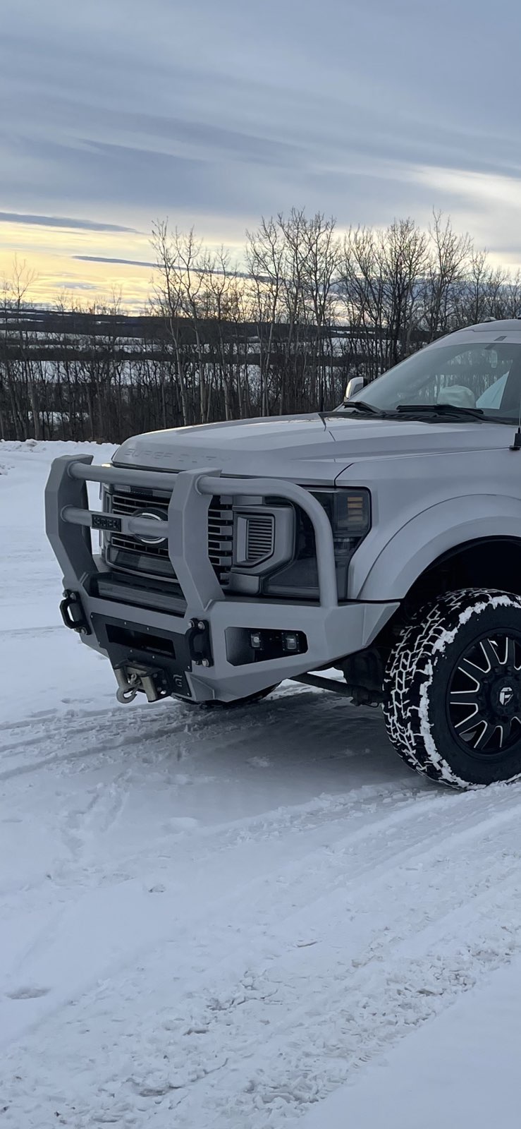 2017-2022 Ford F250 - GRIDIRON - F550 Full Tube Winch Front Bumper