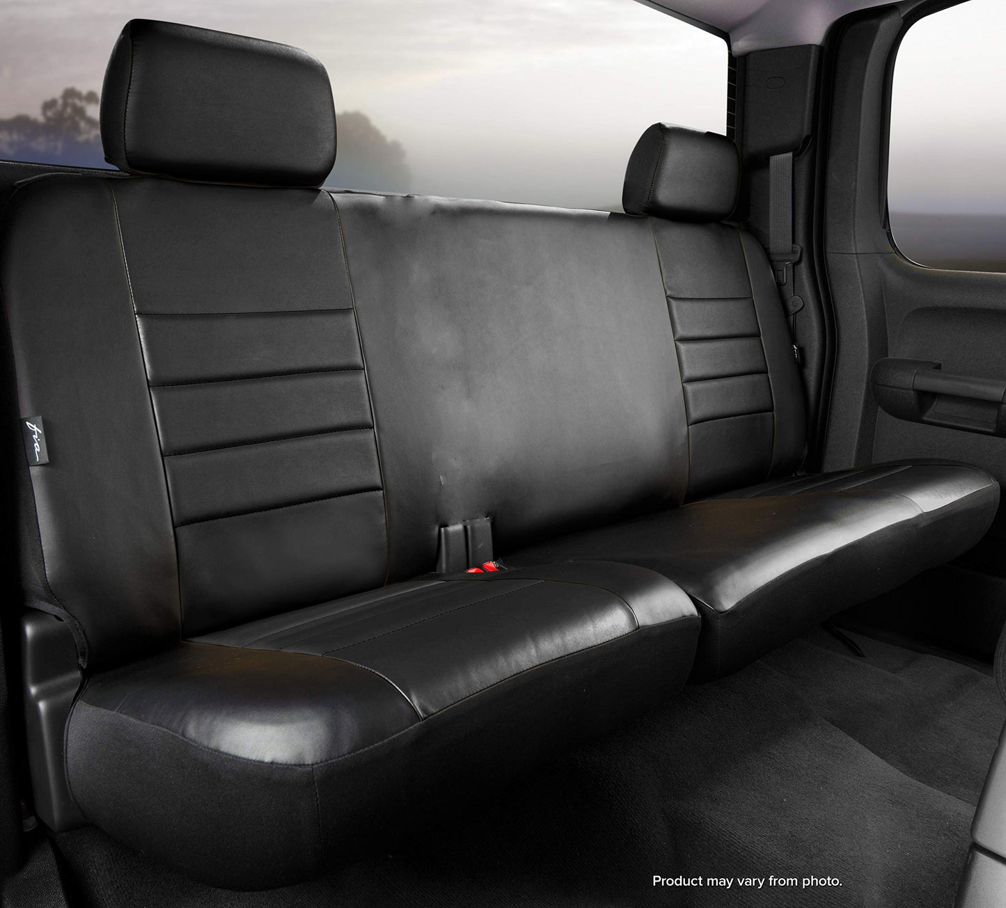 Universal Fit – Leatherlite Simulated Leather Custom Fit Rear Seat Cover SL62-67