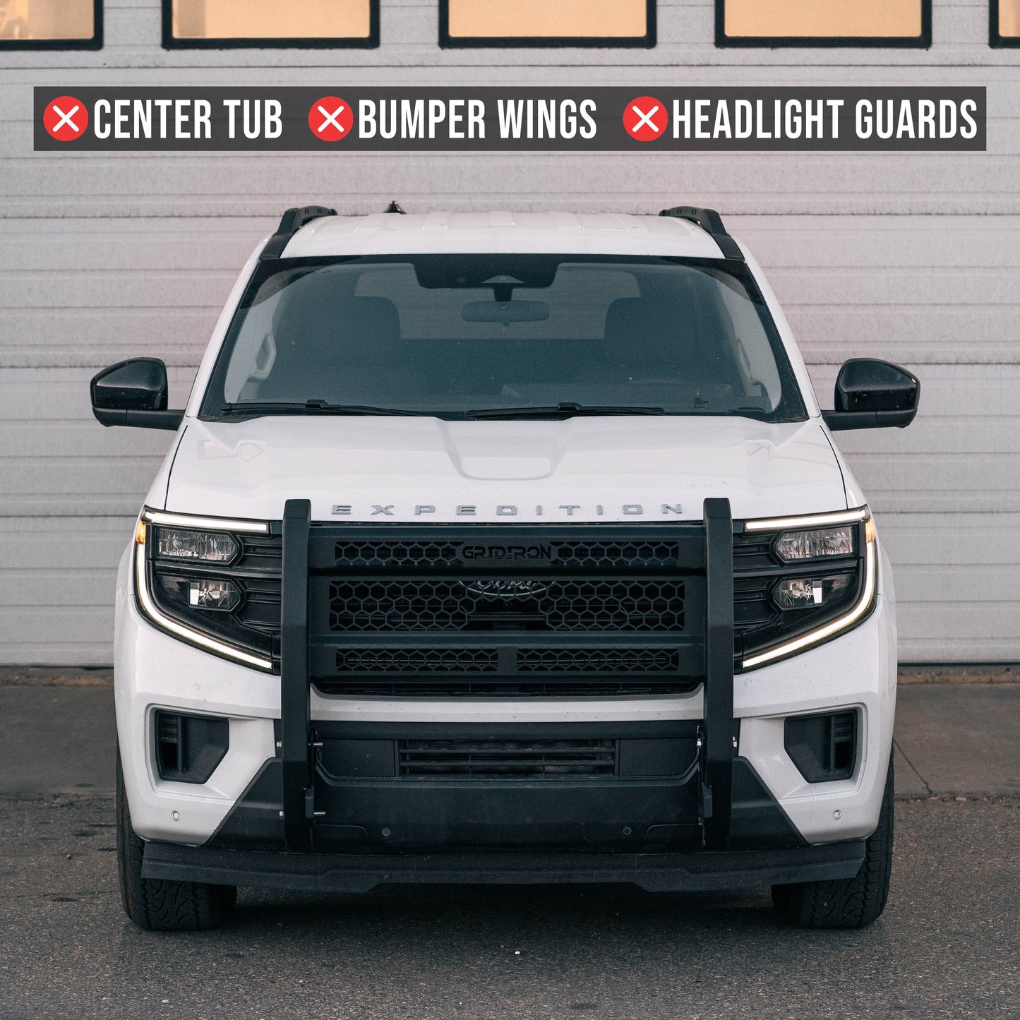 2018-2024 - GRIDIRON - Ford Expedition Interceptor Front Bumper
