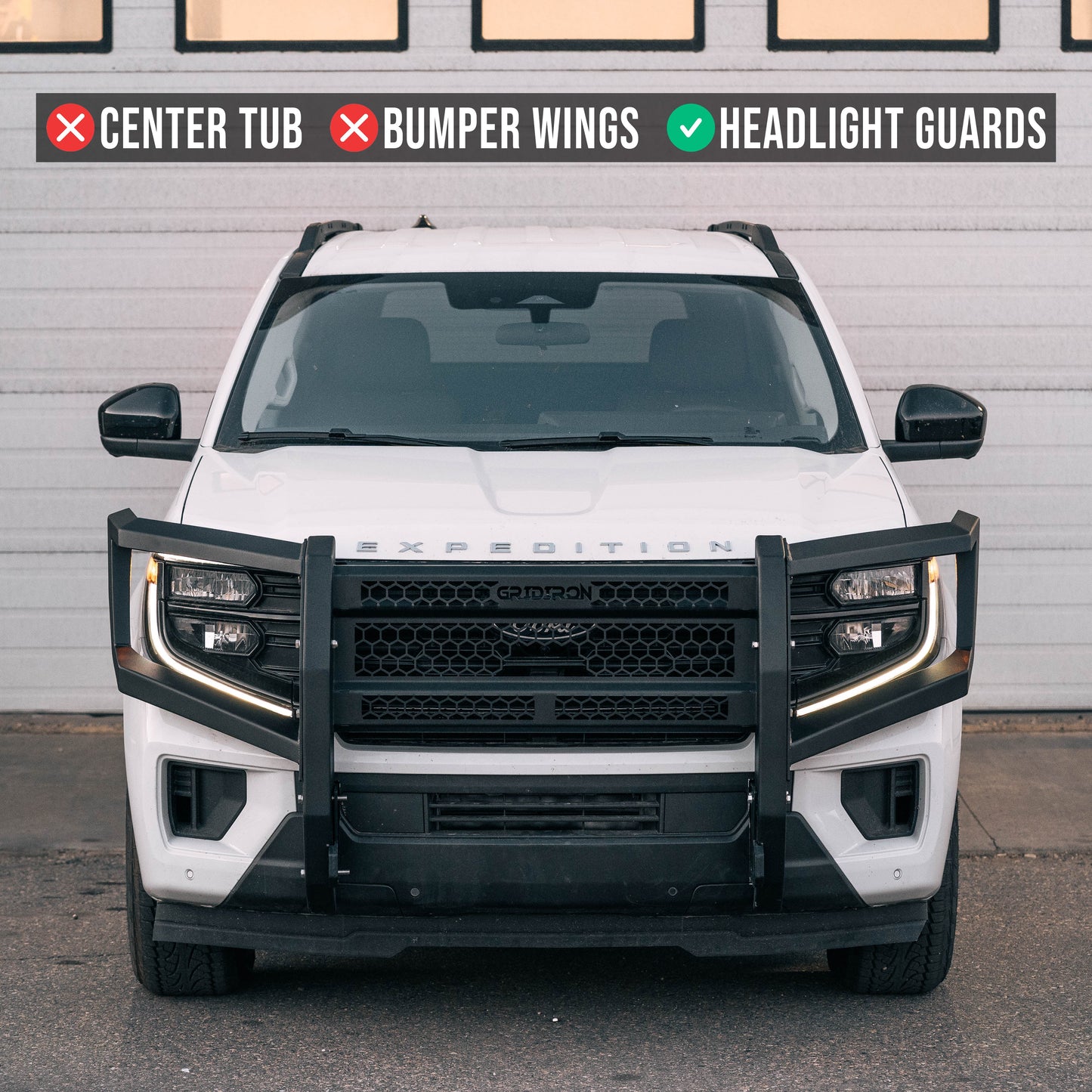 2018-2024 - GRIDIRON - Ford Expedition Interceptor Front Bumper