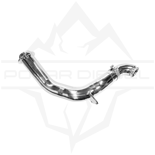 2020-2026 - Polar - Powerstroke 6.7L 304SS Polished Downpipe