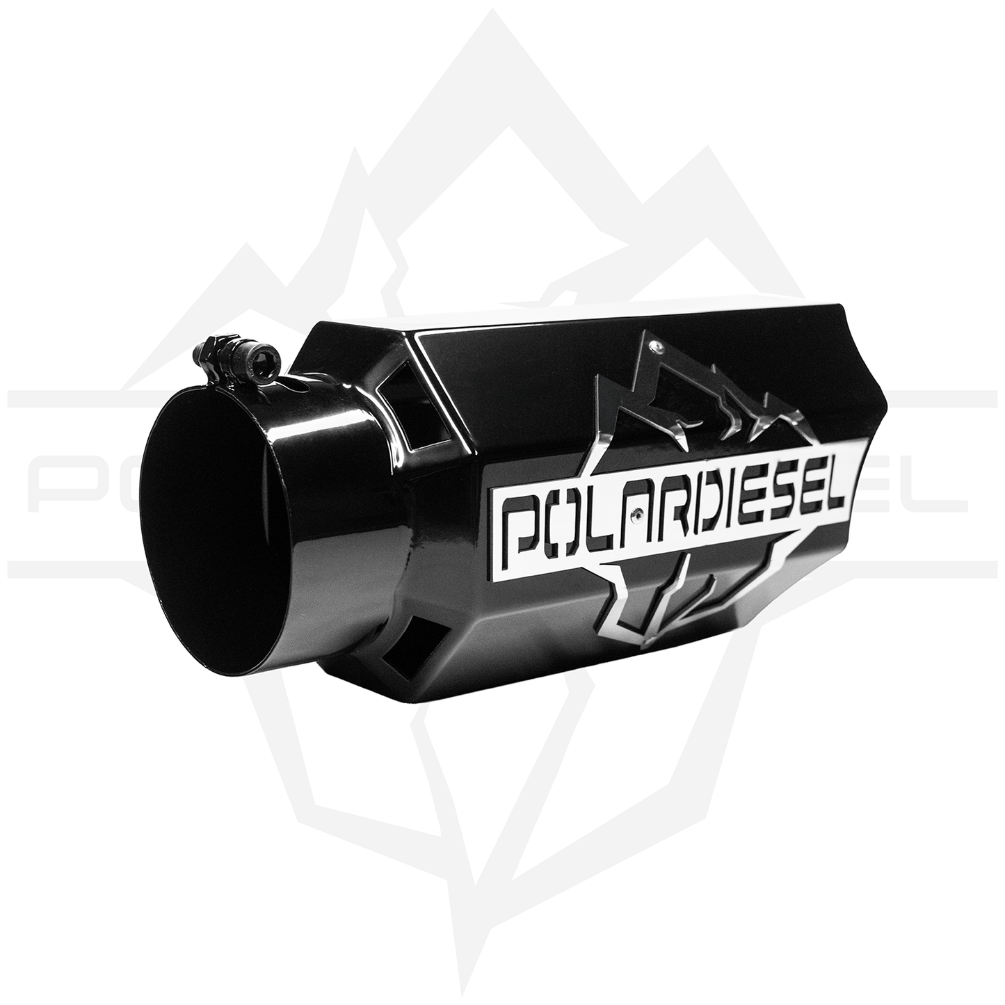 Universal Fit - Polar - Diesel 304SS Octagon Exhaust Tip
