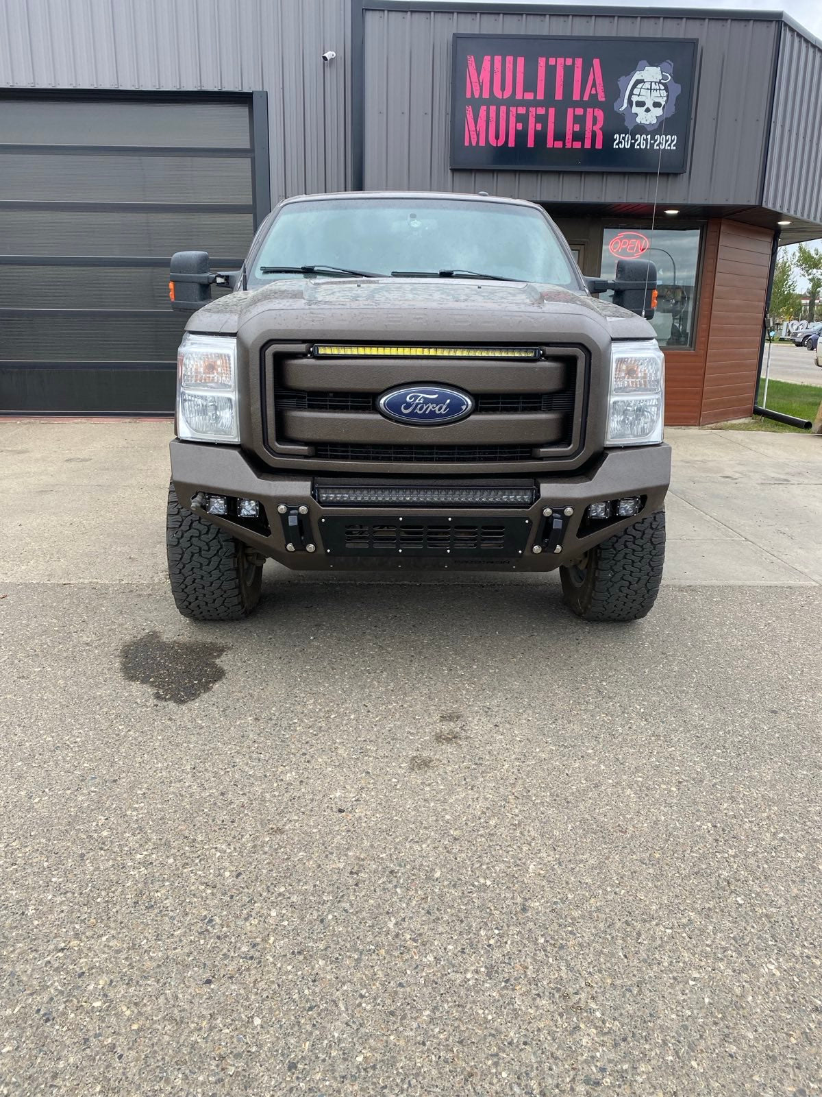 2011-2016 Ford F250 - GRIDIRON - F550 Base Front Bumper