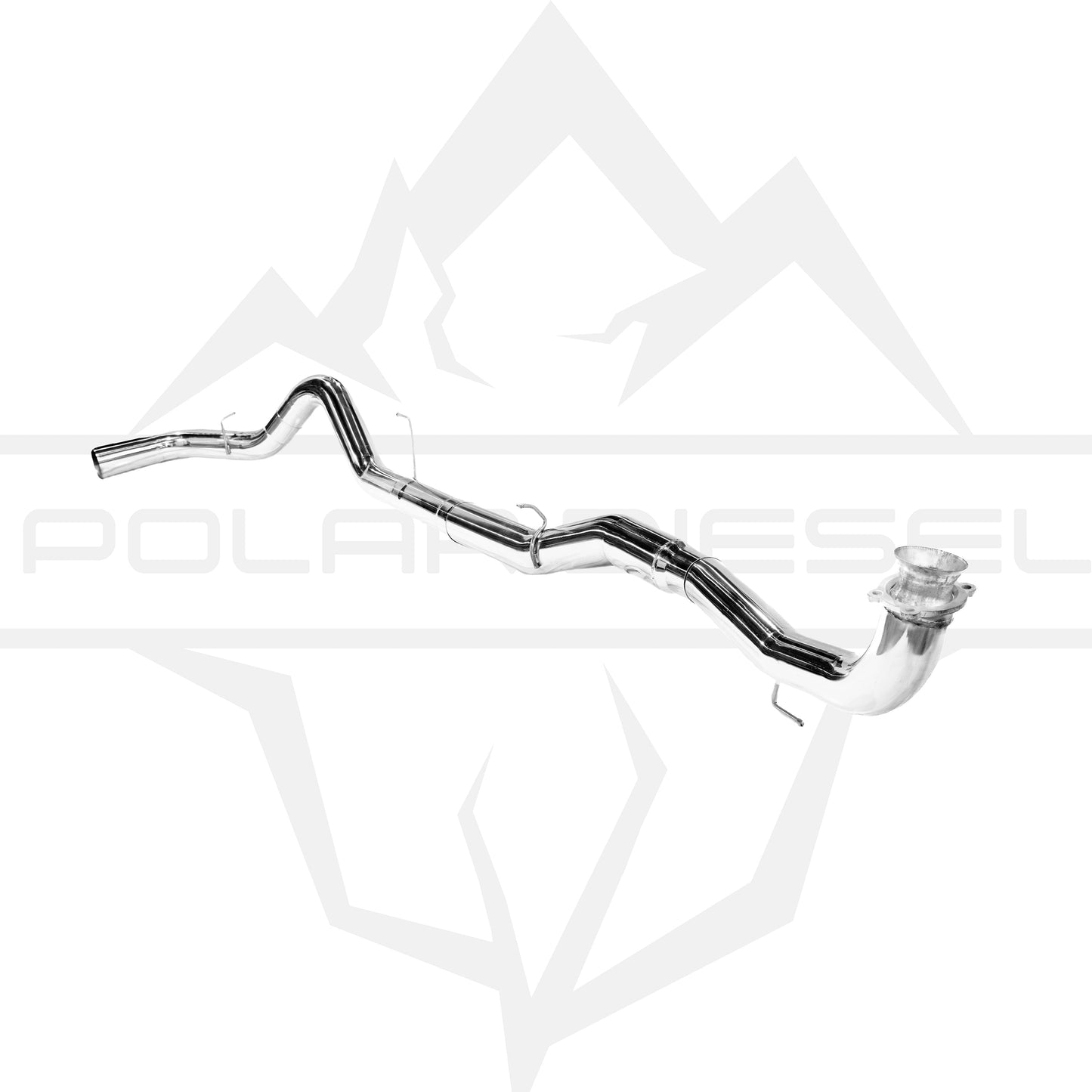 2017-2025 Duramax 6.6L - Polar - 304SS 5" Polished Exhaust