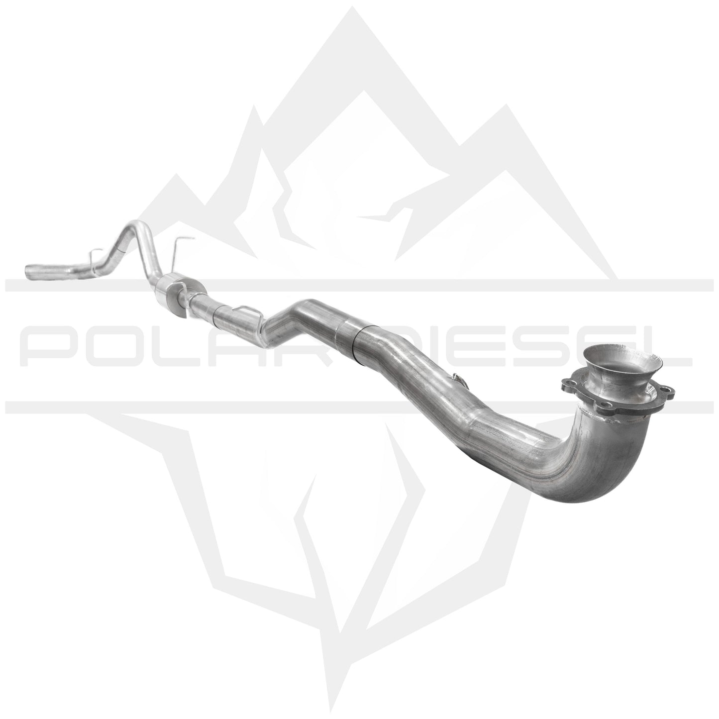 2017-2025 Duramax 6.6L - Polar - 4" Exhaust With Muffler