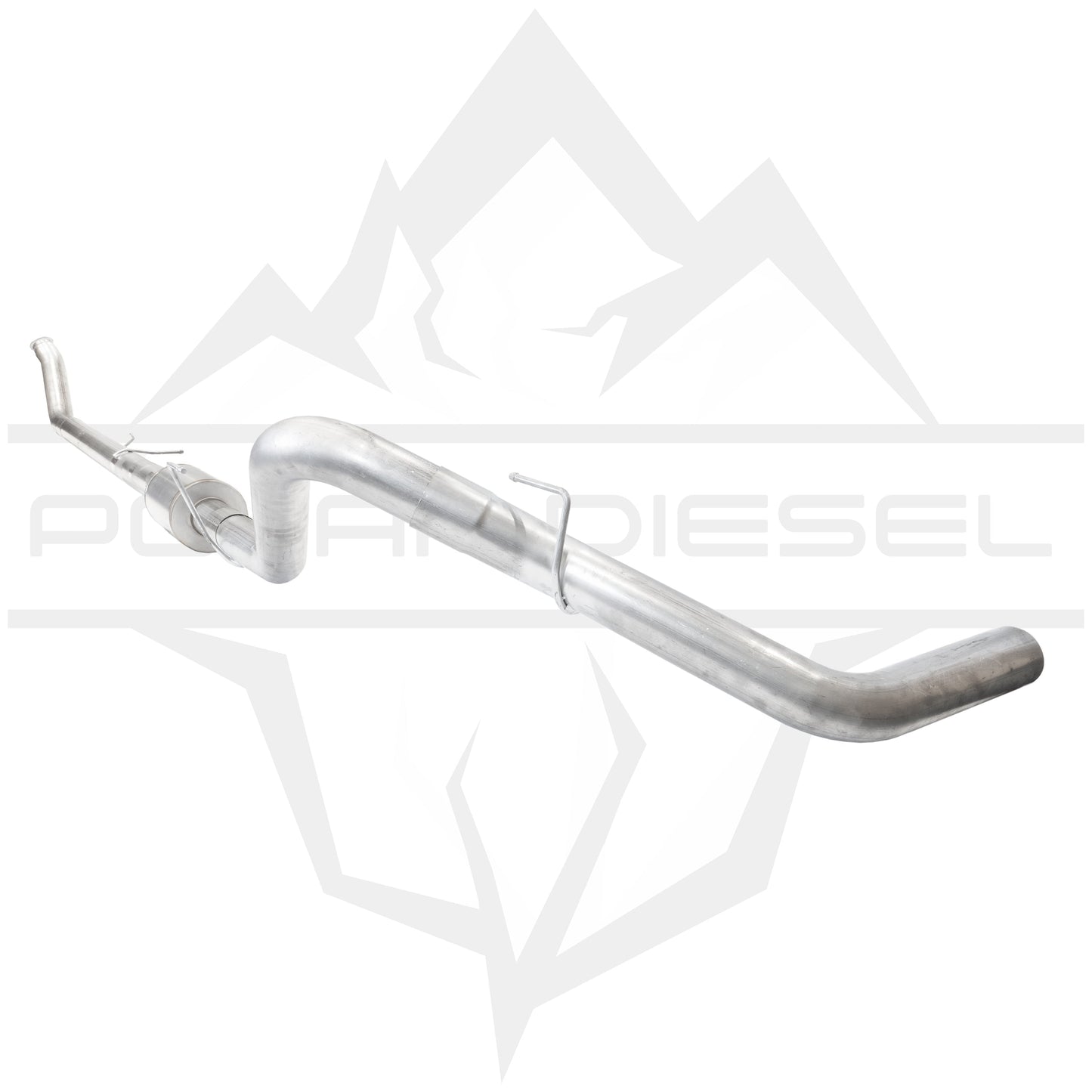2010-2018 Cummins 6.7L - Polar - 4" Exhaust With Muffler