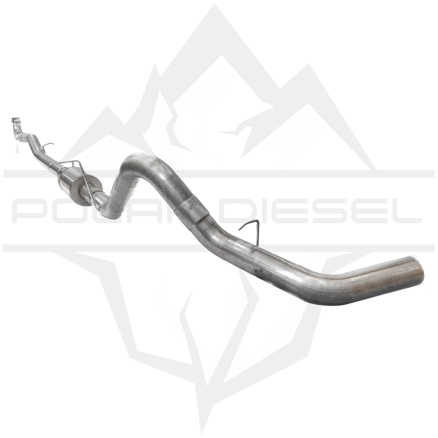 2017-2025 Duramax 6.6L - Polar - 4" Exhaust With Muffler