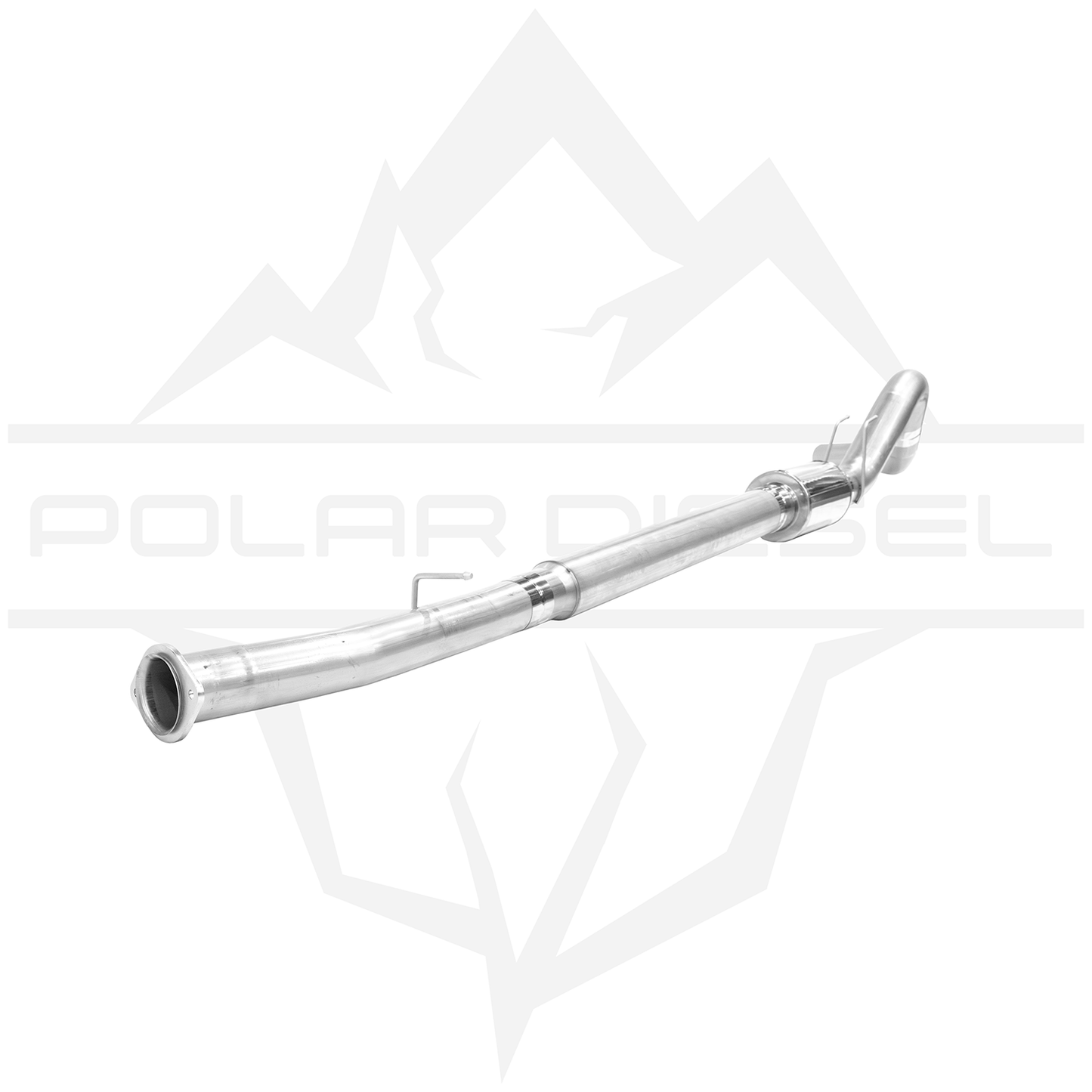 2008-2010 Ford Powerstroke 6.4L - Polar - 5" Exhaust With Muffler