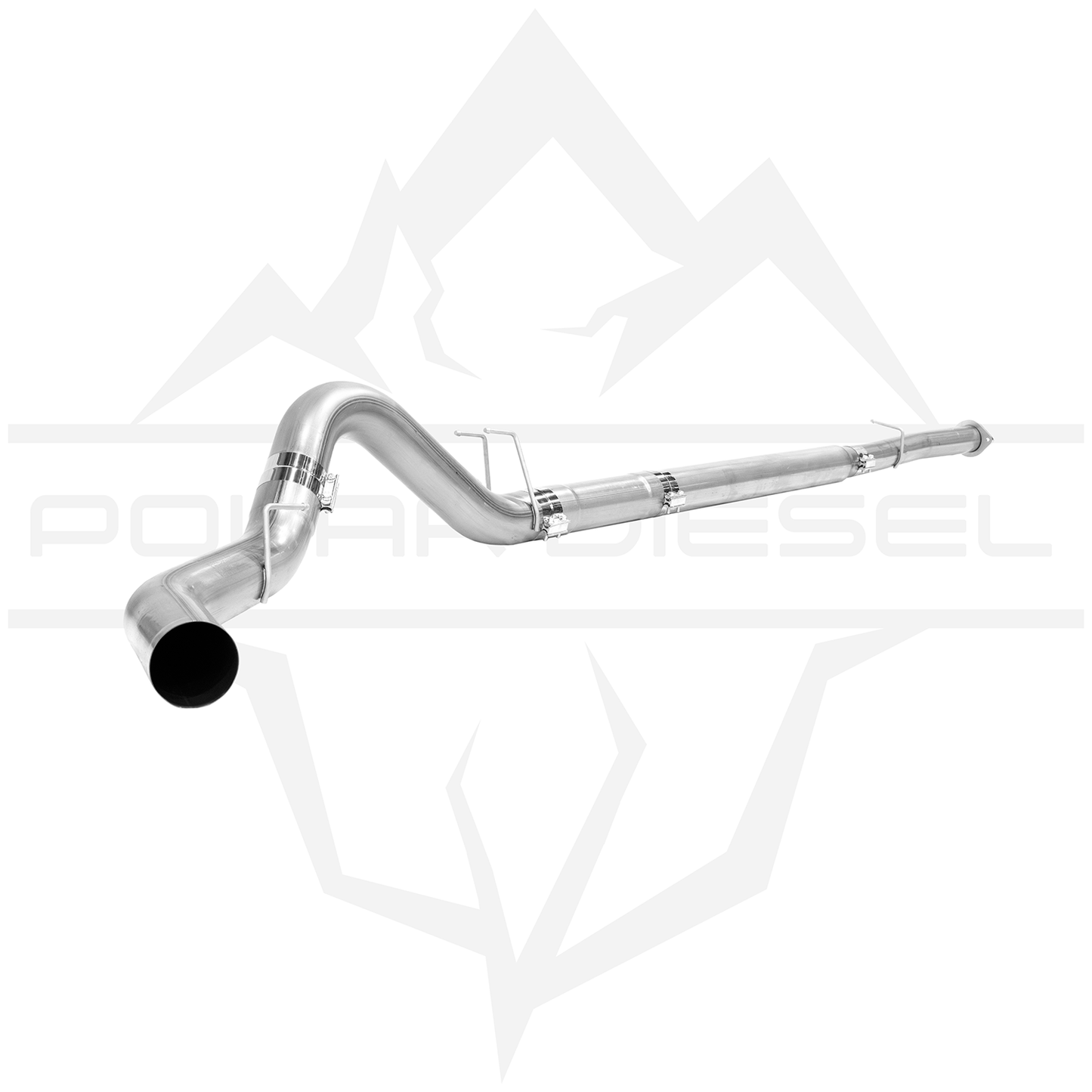 2008-2010 Ford Powerstroke 6.4L - Polar - 5" Exhaust